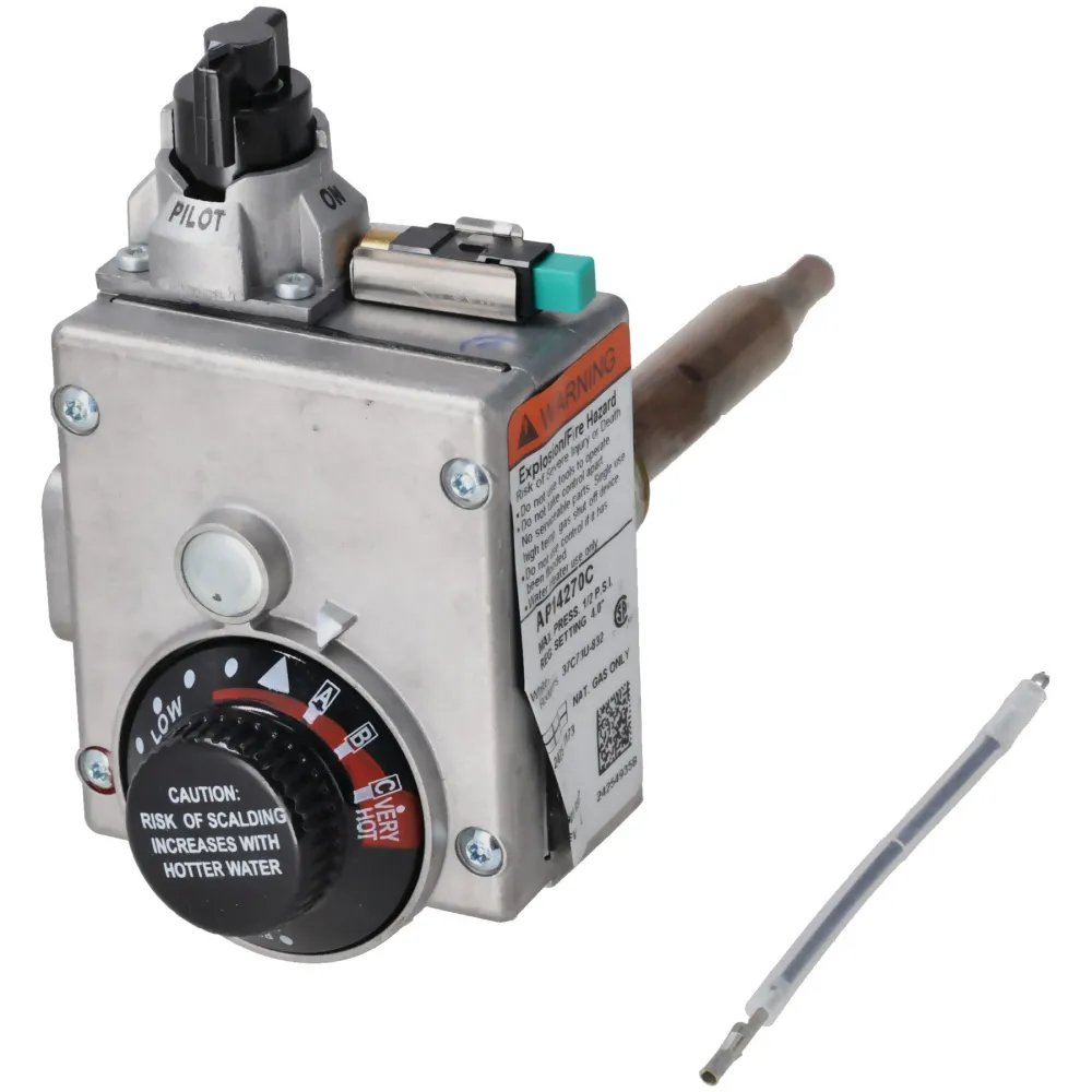 Rheem SP21195C Gas Valve 40/50 Gallon Pigtail met TÜV Goedkeuring
