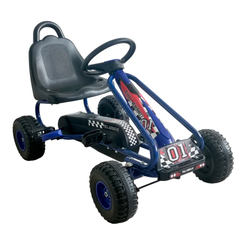 React Pedal Go Kart Rally Blauw