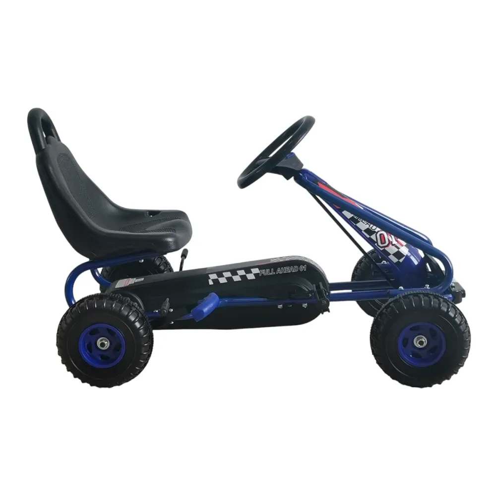 React Pedal Go Kart Rally Blauw