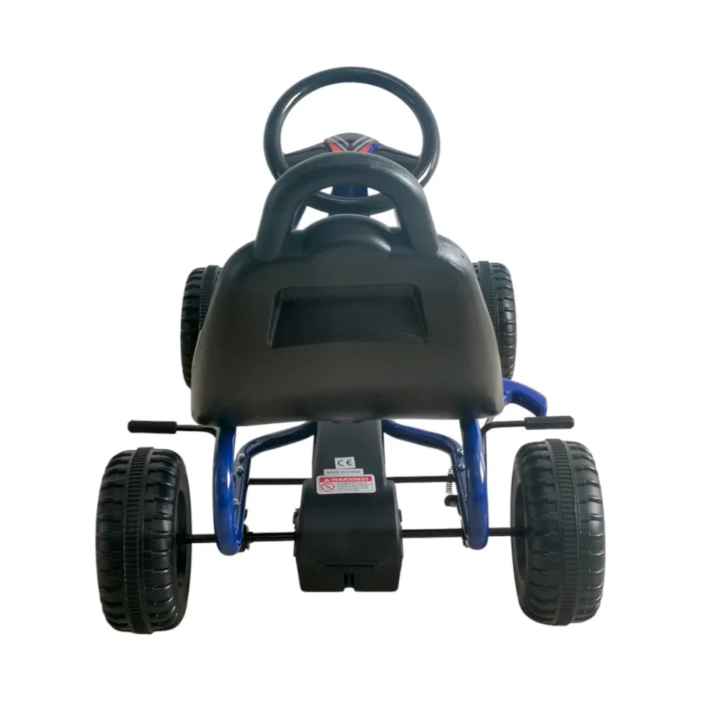 React Pedal Go Kart Rally Blauw