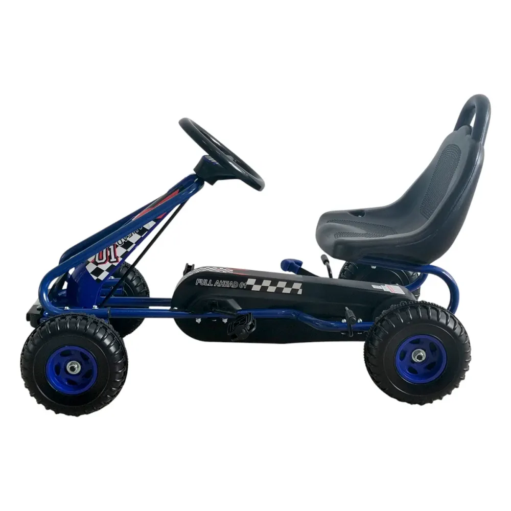 React Pedal Go Kart Rally Blauw