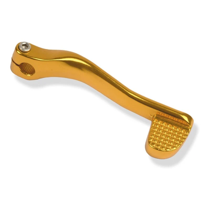 Sportieve RVS Pedal arranque scooter ALU. Azul