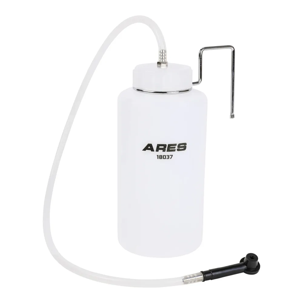 ARES 18037 - 1L Brake Bleeding Fluid Reservoir Bottle