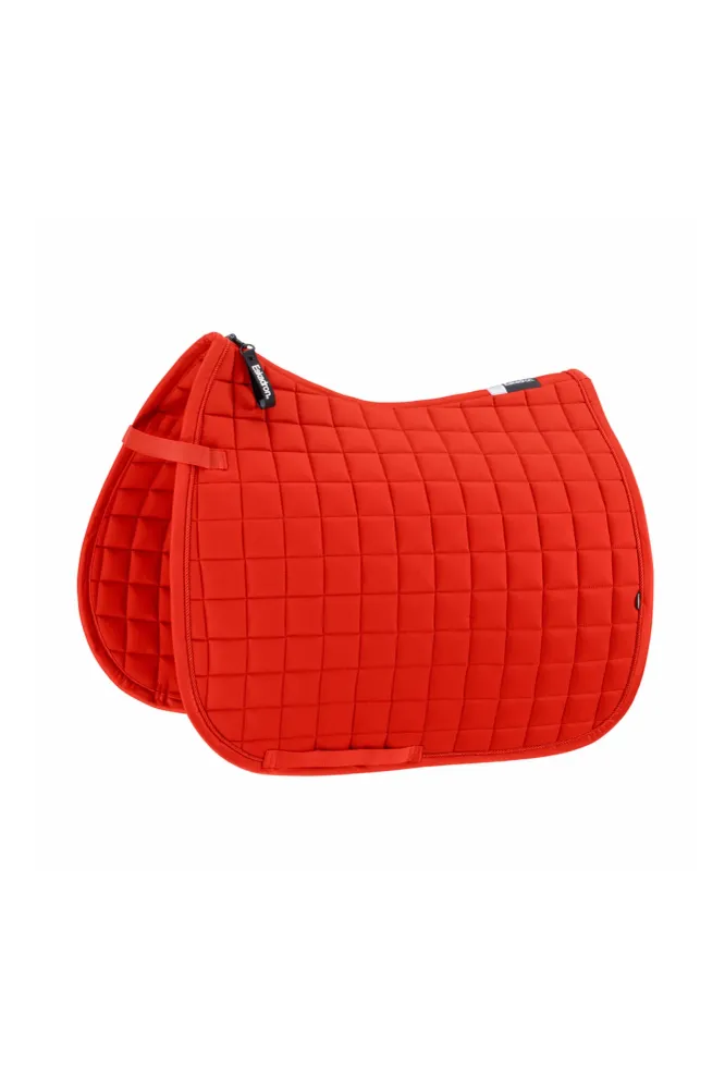 Dynamics AW25 Van katoen Dressage Saddle Pad Red P