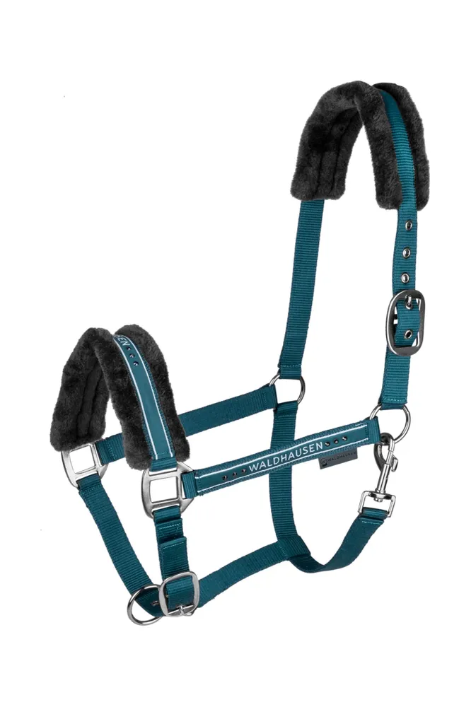 Elegant Halter Petrol Blue P
