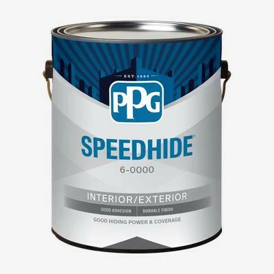 OEM Compatibel PPG SPEEDHIDE Interior/Exterior Water Based Alkyd satijn - Ultra Deep Base, 1-Gallon)