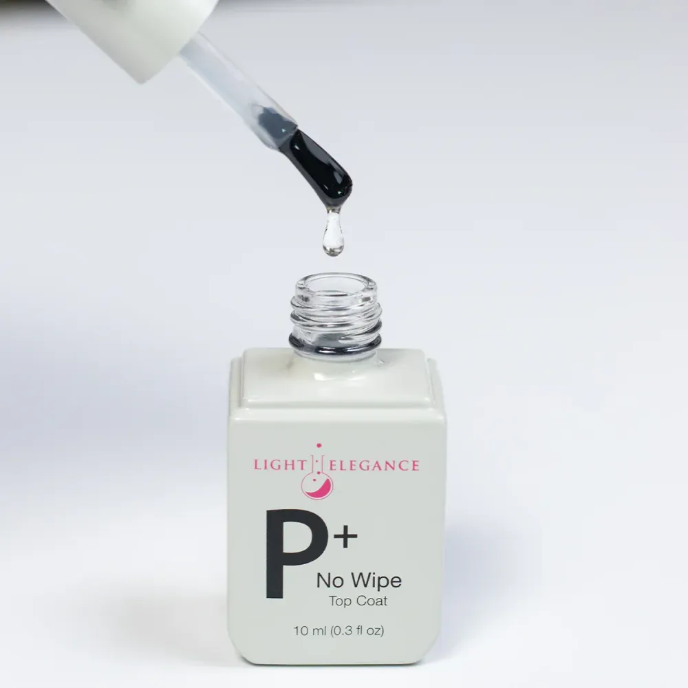P+ No Wipe Top Coat, 10 ml Heavy Duty