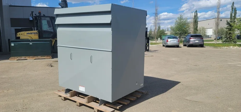 225 kVA Transformer, 4160Y/2402 pri. volts, 600 sec. volts 225515