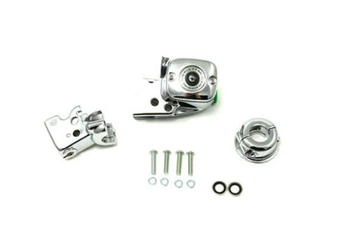 Chrome Clutch Bracket And Master Cylinder Reservoir Kit Harley-Davidson