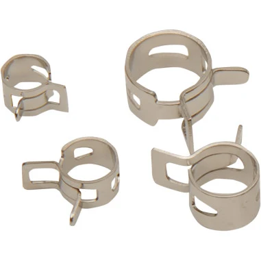 CHROME SPRING CLAMPS HARLEY-DAVIDSON