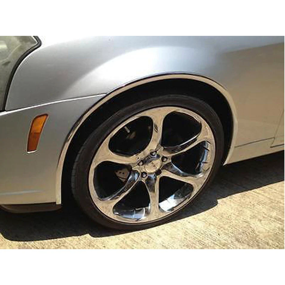 Chrome Wheel Weel Fender Trim Molding Kit - 5/8" Wide