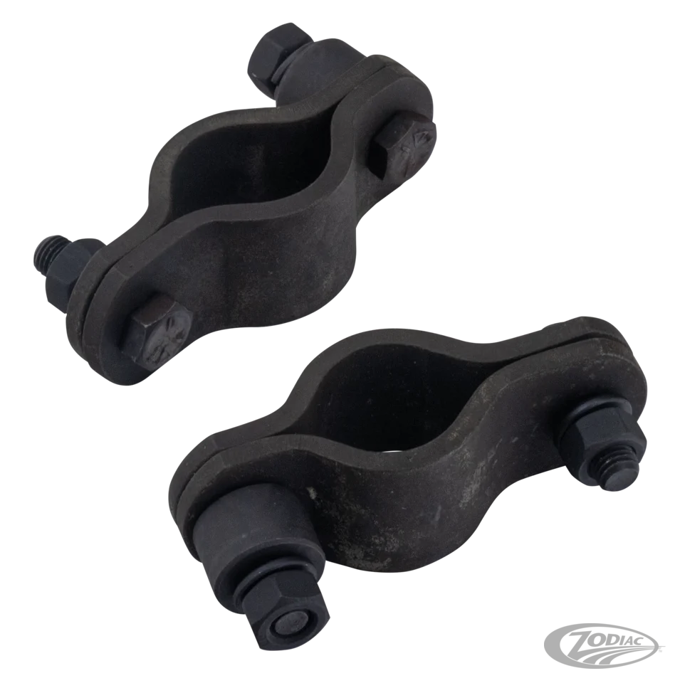 Clamp set windshield mounting WLA/WLC Harley-Davidson