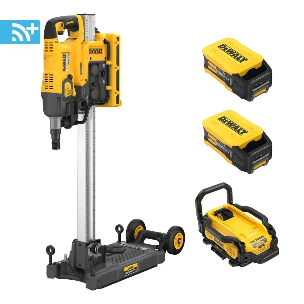 DEWALT POWERSHIFT 6-3/8 Inch Core Drill Stand Kit DCPS150AG2