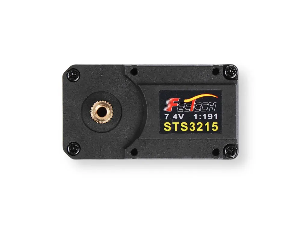 Feetech ST3215 C044 Servo Motor, 7.4V Serial Bus, 1:191 Van metaal Gearbox, 12‑bit Magnetic Sensor, 27.4 kg.cm Stall Torque