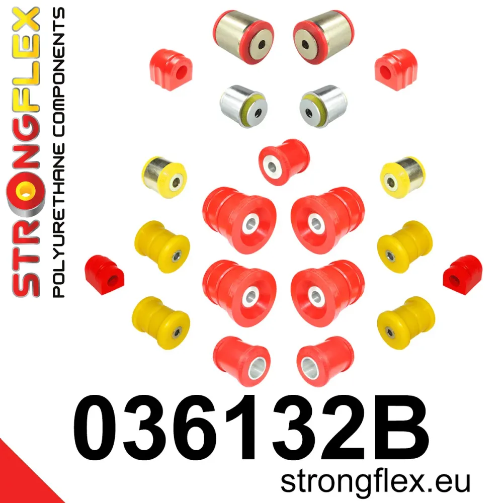 Full suspension polyurethane bush kit - BMW > Z8 E52