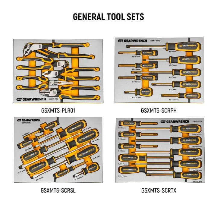 GEARWRENCH 873 PC. MEGAMOD Master Mechanic's Tool Set