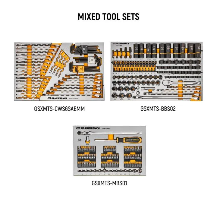 GEARWRENCH 873 PC. MEGAMOD Master Mechanic's Tool Set