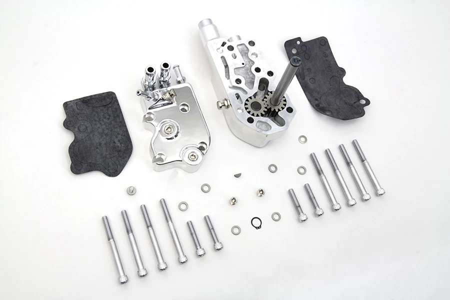 High Performance Sifton Gepolijst Oil Pump Assembly Harley-Davidson 1936-1972