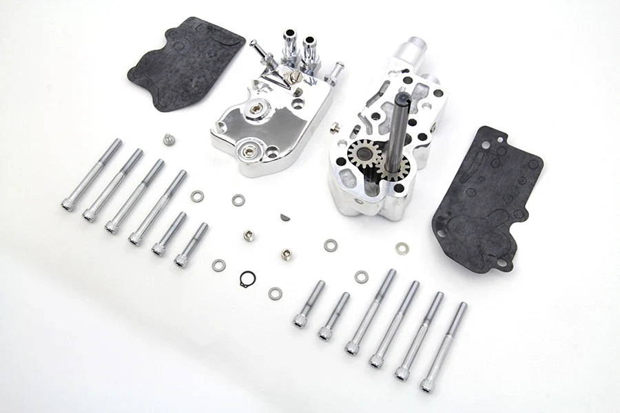 High Performance Sifton Gepolijst Oil Pump Assembly Harley-Davidson 1936-1972