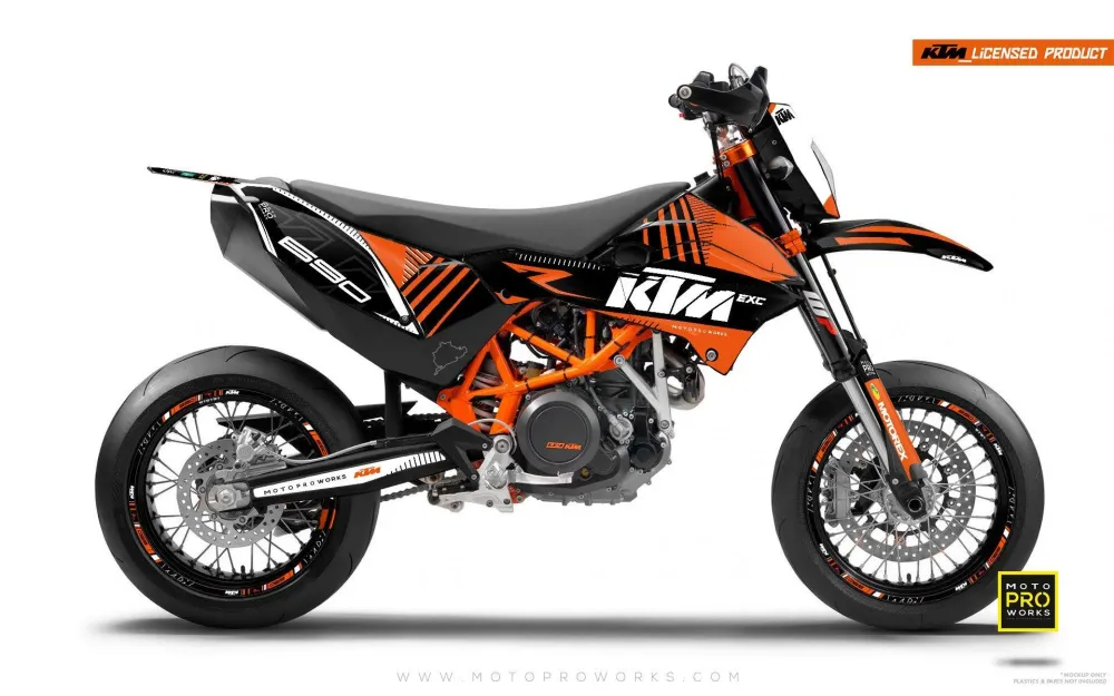 KTM GRAPHICS - "VIBE" (solidorange)