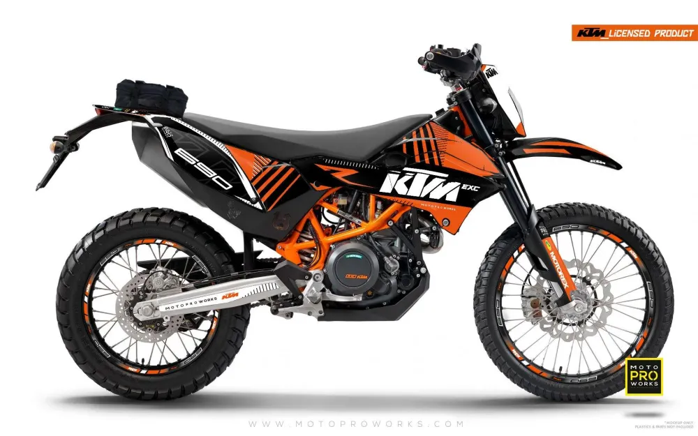 KTM GRAPHICS - "VIBE" (solidorange)