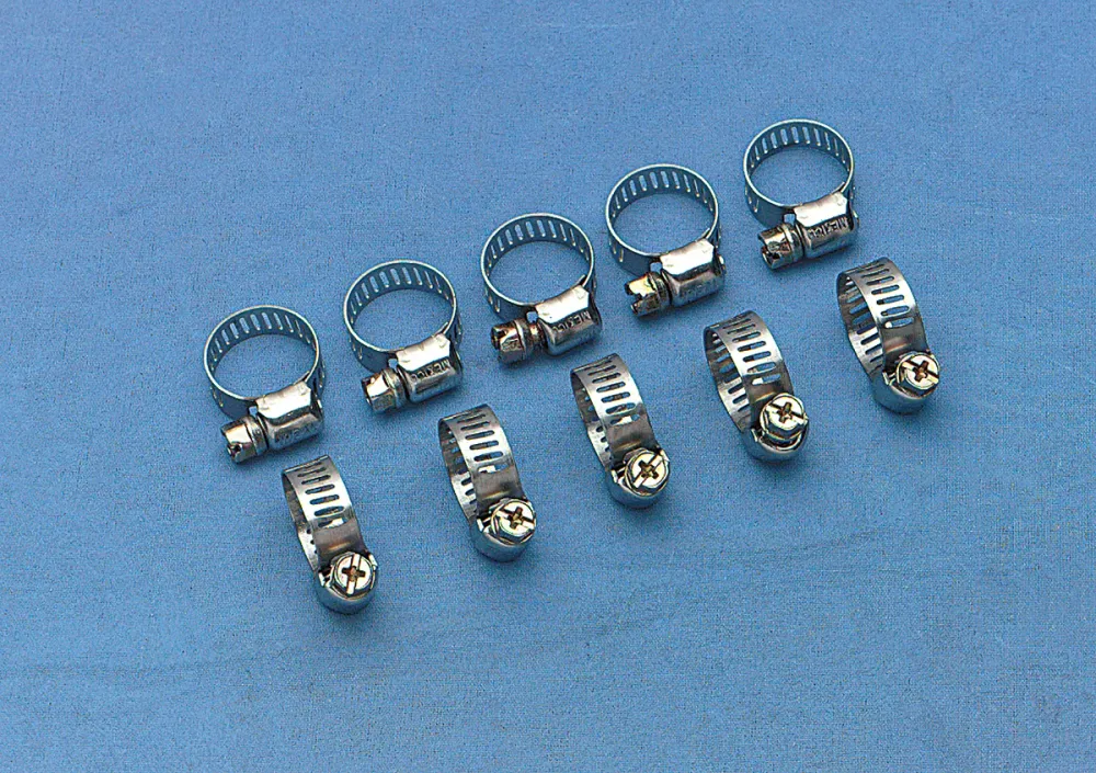 MAGNUM STAINLESS STAAL MINI-CLAMPS FUEL LINE MINI CLAMP