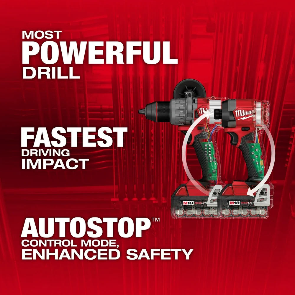 MILWAUKEE 3697-22 - M18 FUEL™ 2 Tool Combo Kit
