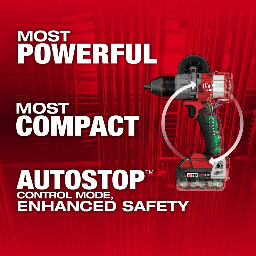 MILWAUKEE M18 FUEL™ 1/2" Hammer Drill/Driver Kit
