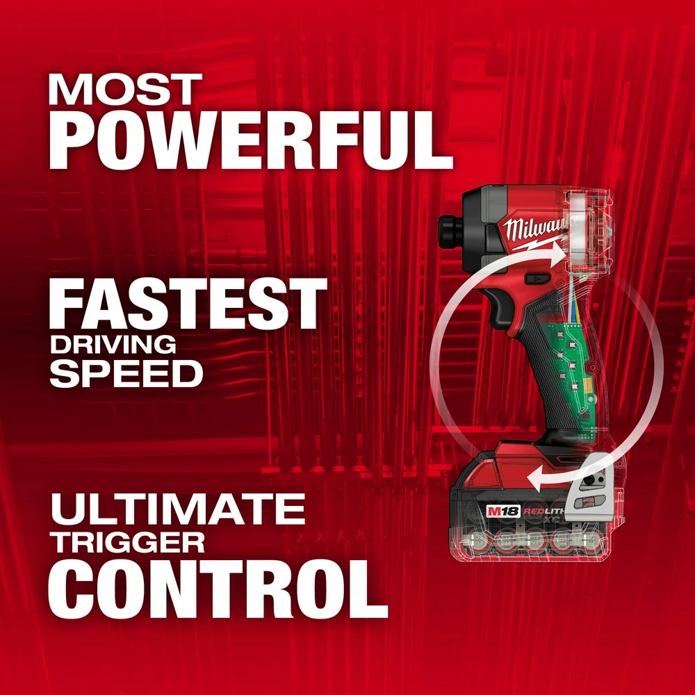 MILWAUKEE M18 FUEL™ 1/4" Hex Impact Driver Kit