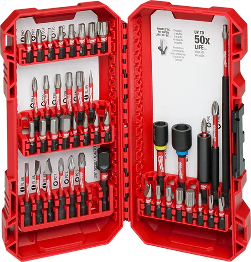 MILWAUKEE 43 PC. SHOCKWAVE IMPACT DUTY™ Driver Bit Auto Set