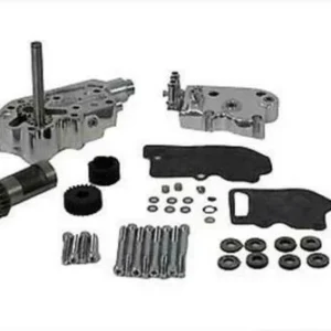 Polished Oil Pump Assembly Breather Harley-Davidson