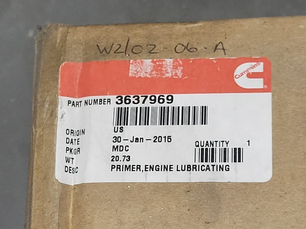 Pump Primer 3637969