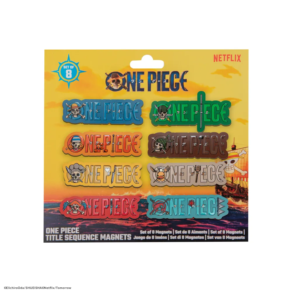 Set 8 One Piece Title Sequence Magnets