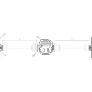 Wisefab Rear Halfshaft Kit Toyota Supra A90