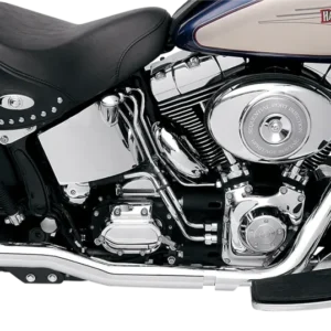 Bassani Power Curve True-Dual Crossover Header Pipes Harley-Davidson Softail