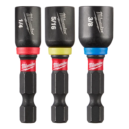 MILWAUKEE SHOCKWAVE IMPACT DUTY™ 1-7/8" Magnetic Nut Driver Set