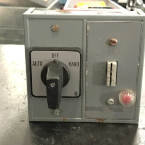 1 hp, NEMA Size 1, 277 VAC Handbediend Starter 2510-FG71