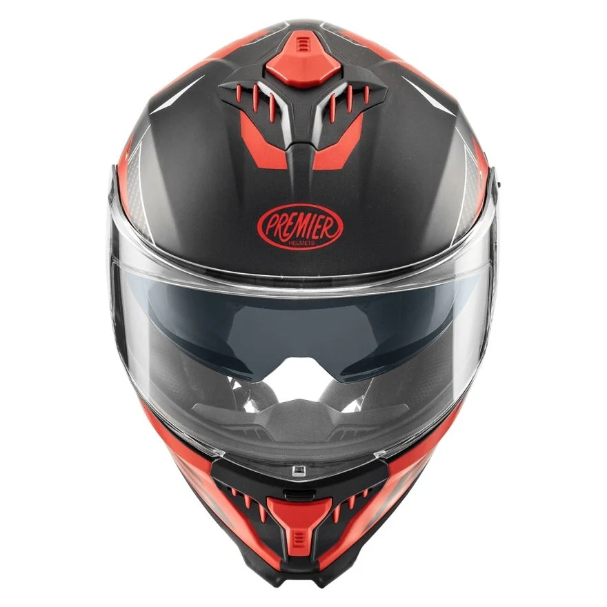 PREMIER TYPHOON RS92BM CASCO INTEGRAL DE MOTOCICLETA met LED Zaklamp Rs92bm