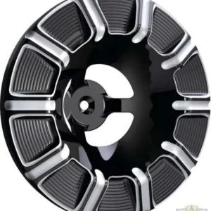 Velocity 10-Gauge Air Cleaner Cover Ebbenhout Harley-Davidson met 2KG Blusmiddel