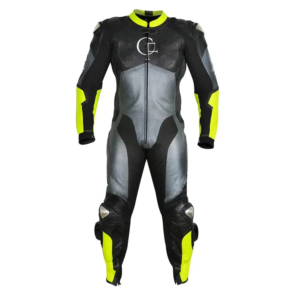 Race-specifieke Rush eendelige sportjumpsuit motorleren pak