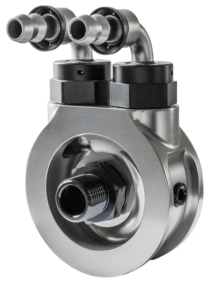 Adaptador De Radiador De Aceite Para Harley-Davidson Kant-en-klaar pakket