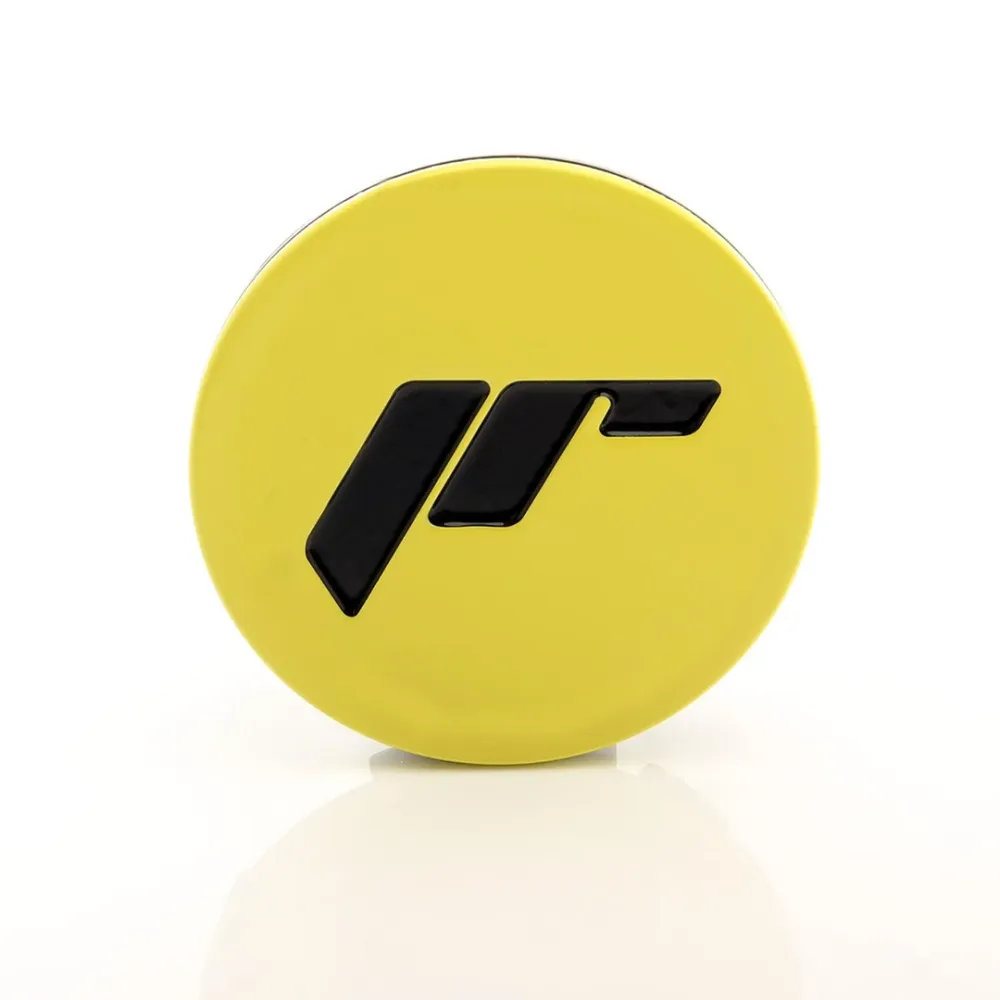 Japan Racing Center Cap Ø68 mm - Citroengeel met Beschermkap