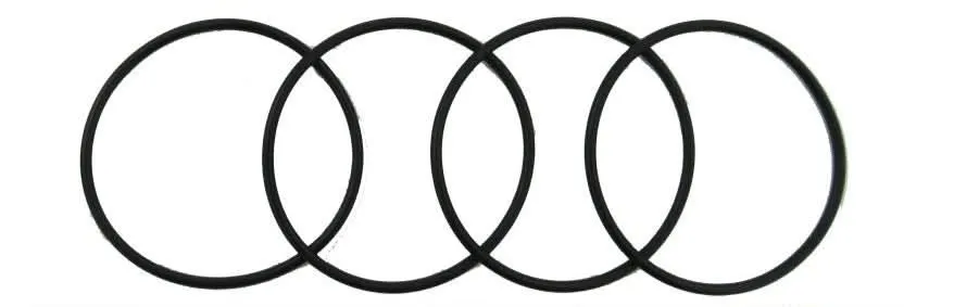 Volvo Penta TMD22-B & TMD22P-C Oil Cooler 'O' Ring Seals - equivalent to 3580818
