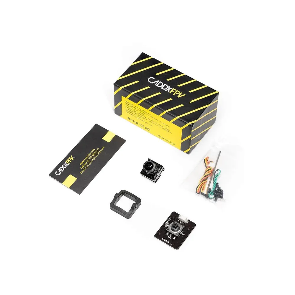 Anti-slip CaddxFPV Baby Ratel 2 nano size starlight low latency day and night freestyle Caddx FPV camera