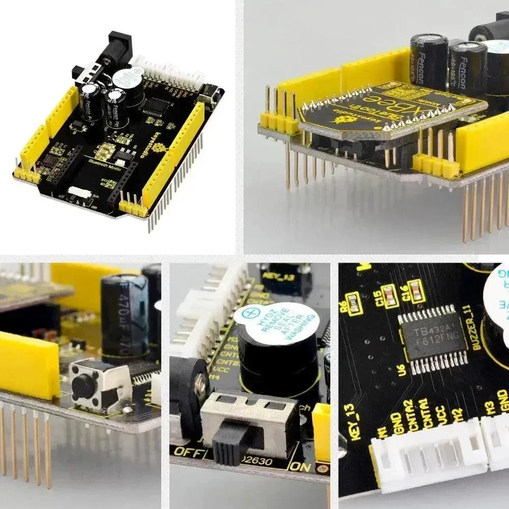 Anti-slip KeyeStudio Balance Car Shield V3 Arduino UNO R3