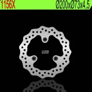 Disco de freno NG BRAKES ondulado1156X Ø200 x Ø73 x 4,5 - Universeel Pasmodel