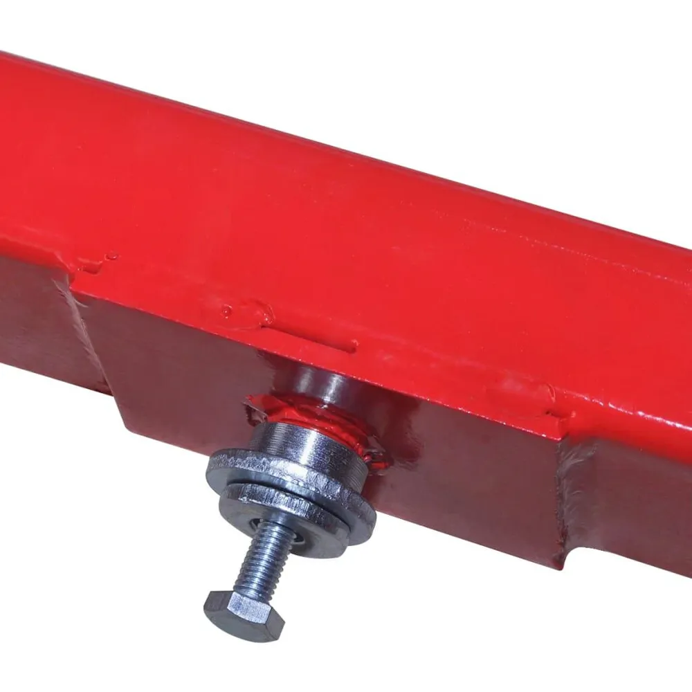 Heavy Duty Dwarsbalk adapter 2 ton rood