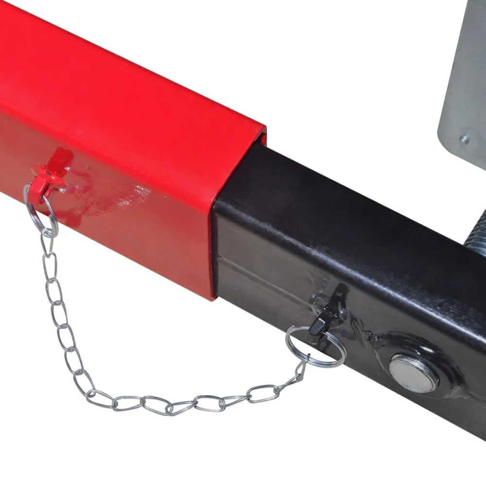 Heavy Duty Dwarsbalk adapter 2 ton rood