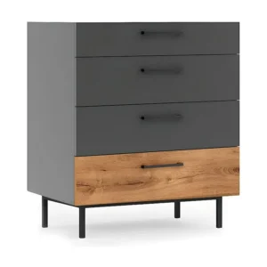 Ladingscheider Ladekast Volga - Antraciet - 80x50x90 cm - EPIKASA