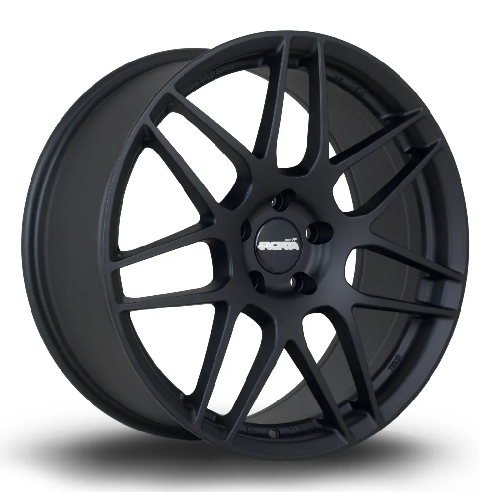 Rota FF01 19x8.5" 5x112 ET45, Flat Koolzwart